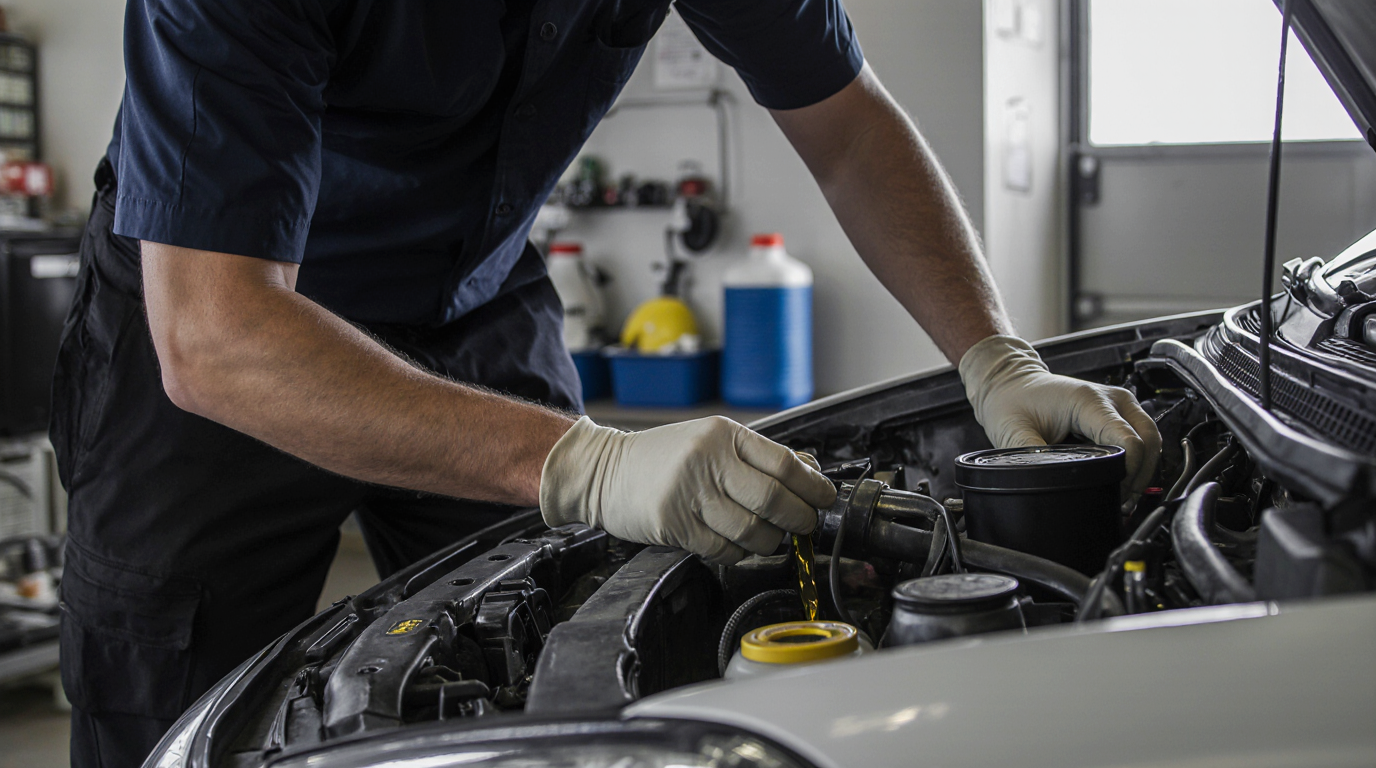 Troca do Filtro de Oleo