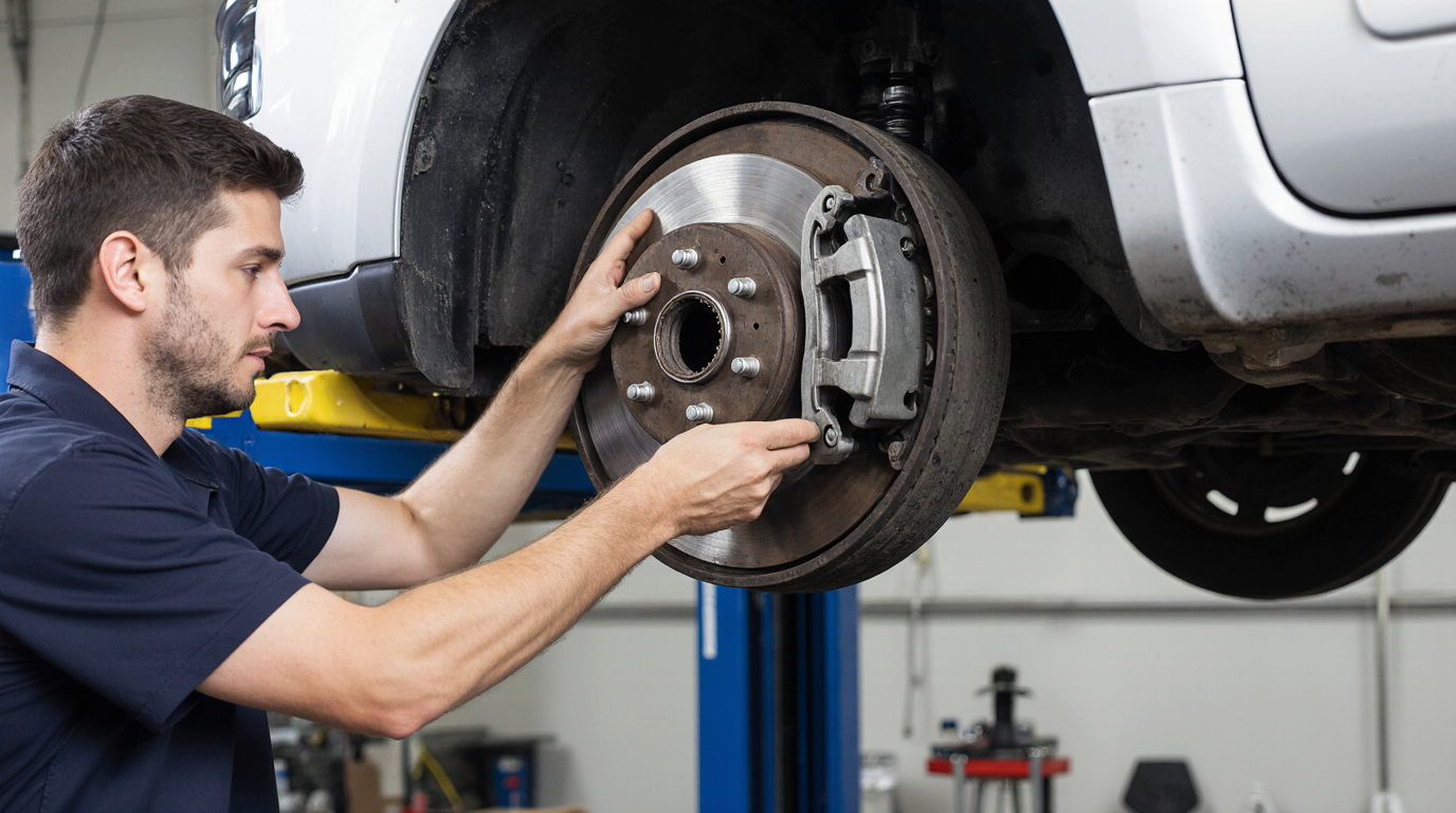 Regulagem de Pinças de Freio Dianteiras