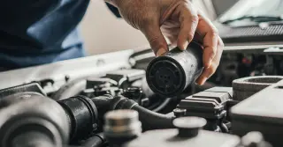 Troca Filtro de Combustivel